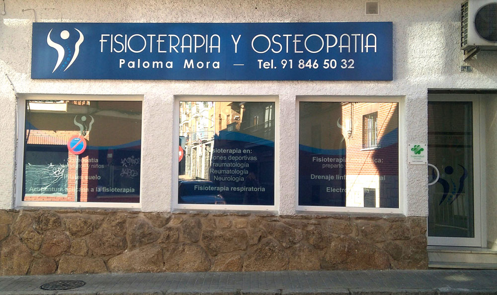 Osteopatía Paloma Mora en Colmenar Viejo